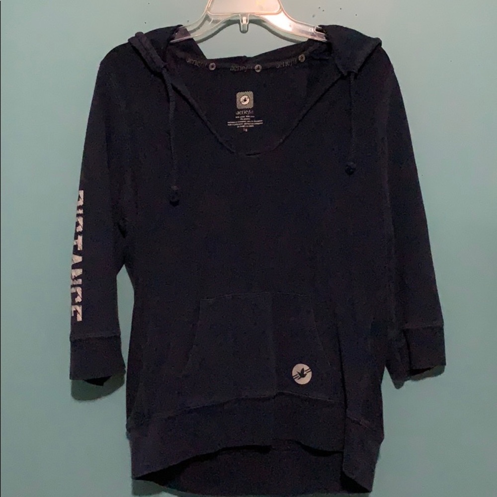Aerie navy hoodie
